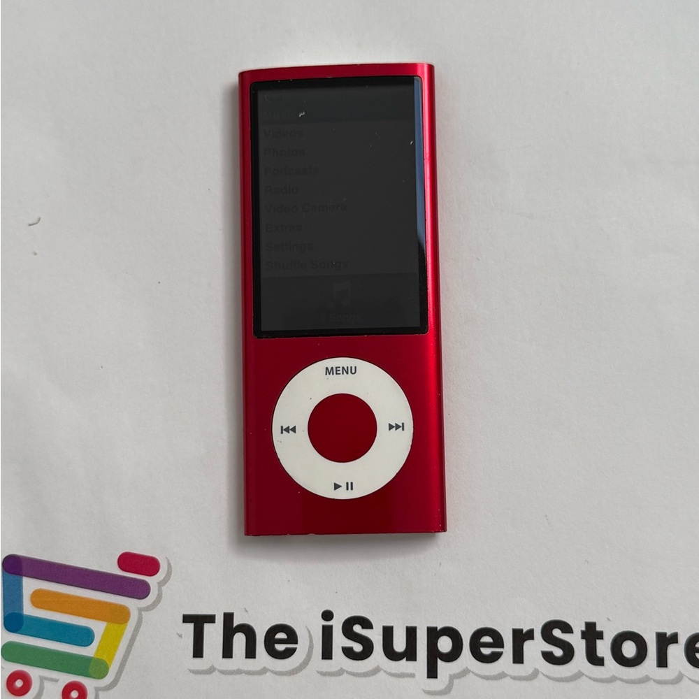 Apple ipod Nano 5th Gen 8GB Red + 1 YR Warranty - Picture 2 of 6